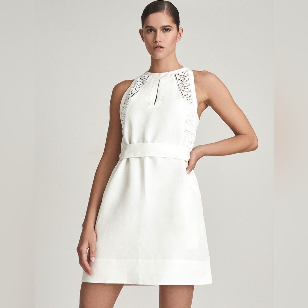 REISS
Rhona Embroidered Mini Dress